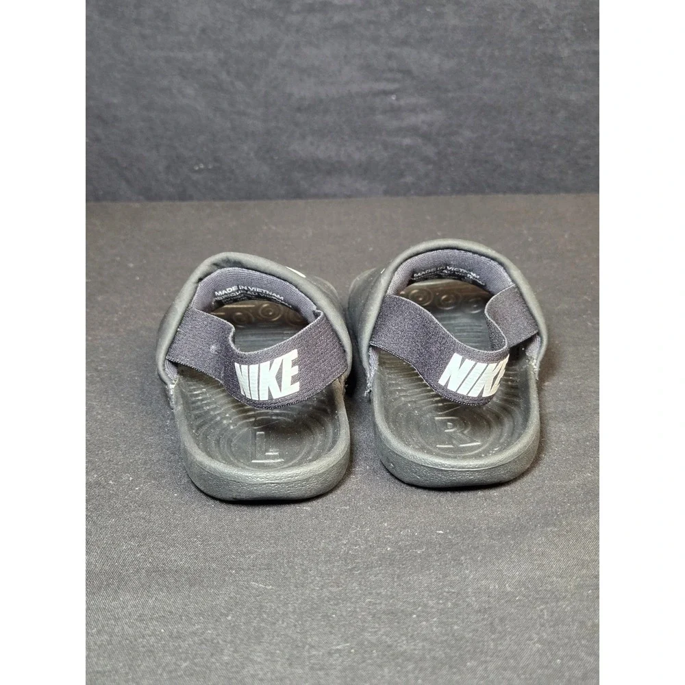 Nike Kawa Slide Black White Toddler Sandals BV1094-001 Size 6C NEW!